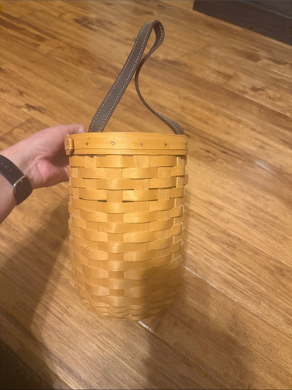 Longaberger Woven Basket - Picture 3 of 7